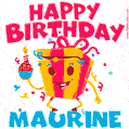 Funny Happy Birthday Maurine GIF