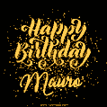 Happy Birthday Card for Mauro - Download GIF and Send for Free