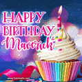 Happy Birthday Maverick - Lovely Animated GIF