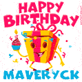 Funny Happy Birthday Maveryck GIF