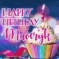 Happy Birthday Maveryk - Lovely Animated GIF