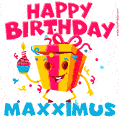 Funny Happy Birthday Maxximus GIF