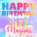 Funny Happy Birthday Mayumi GIF