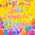 Feliz Cumpleaños Mckenna (GIF)