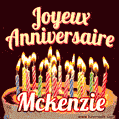 Joyeux anniversaire Mckenzie GIF