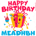 Funny Happy Birthday Meadhbh GIF