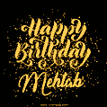 Happy Birthday Card for Mehtab - Download GIF and Send for Free