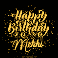Happy Birthday Card for Mekhi - Download GIF and Send for Free