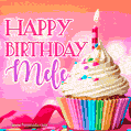 Happy Birthday Mele - Lovely Animated GIF