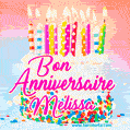 Joyeux anniversaire, Melissa! - GIF Animé