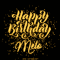 Happy Birthday Card for Melo - Download GIF and Send for Free