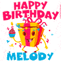 Funny Happy Birthday Melody GIF