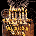 Alles Gute zum Geburtstag Melony (GIF)