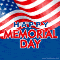 Memorial Day 2023 animated card