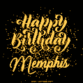 Happy Birthday Card for Memphis - Download GIF and Send for Free