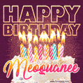 Meoquanee - Animated Happy Birthday Cake GIF Image for WhatsApp