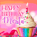 Happy Birthday Merita - Lovely Animated GIF