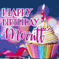 Happy Birthday Merritt - Lovely Animated GIF