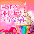 Happy Birthday Merryn - Lovely Animated GIF