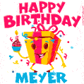 Funny Happy Birthday Meyer GIF