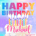 Funny Happy Birthday Michael GIF