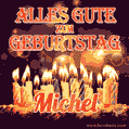 Alles Gute zum Geburtstag Michel (GIF)