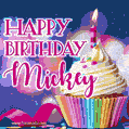 Happy Birthday Mickey - Lovely Animated GIF