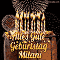 Alles Gute zum Geburtstag Milani (GIF)