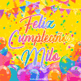 Feliz Cumpleaños Milo (GIF)