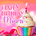 Happy Birthday Minori - Lovely Animated GIF