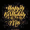 Happy Birthday Card for Mir - Download GIF and Send for Free
