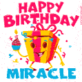 Funny Happy Birthday Miracle GIF
