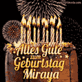 Alles Gute zum Geburtstag Miraya (GIF)
