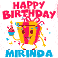Funny Happy Birthday Mirinda GIF