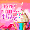 Happy Birthday Missy - Lovely Animated GIF