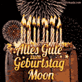 Alles Gute zum Geburtstag Moon (GIF)