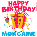 Funny Happy Birthday Morgaine GIF