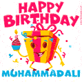 Funny Happy Birthday Muhammadali GIF