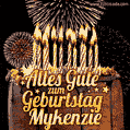 Alles Gute zum Geburtstag Mykenzie (GIF)