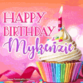 Happy Birthday Mykenzie - Lovely Animated GIF