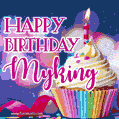 Happy Birthday Myking - Lovely Animated GIF