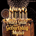 Alles Gute zum Geburtstag Mylia (GIF)