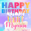 Funny Happy Birthday Myonna GIF