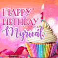 Happy Birthday Myrical - Lovely Animated GIF