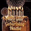 Alles Gute zum Geburtstag Nadia (GIF)