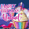 Happy Birthday Nahuel - Lovely Animated GIF