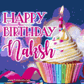 Happy Birthday Naksh - Lovely Animated GIF