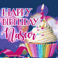 Happy Birthday Naseer - Lovely Animated GIF