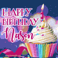 Happy Birthday Nason - Lovely Animated GIF