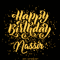 Happy Birthday Card for Nassir - Download GIF and Send for Free